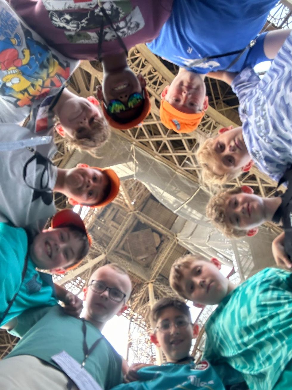 Visiting the Eiffel Tower