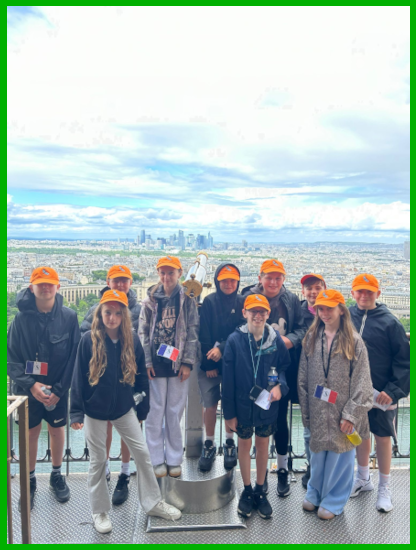Group on the tower