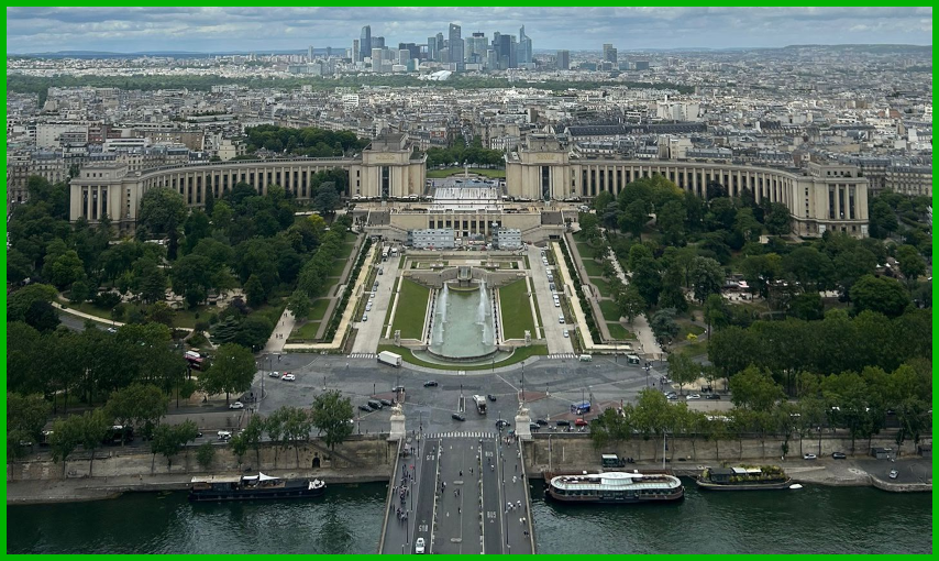 View from the Eiffel Tower