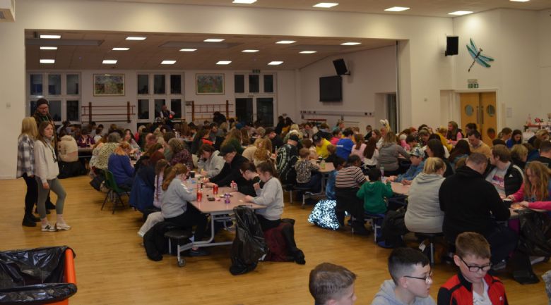Easter Bingo - A Packed Hall!